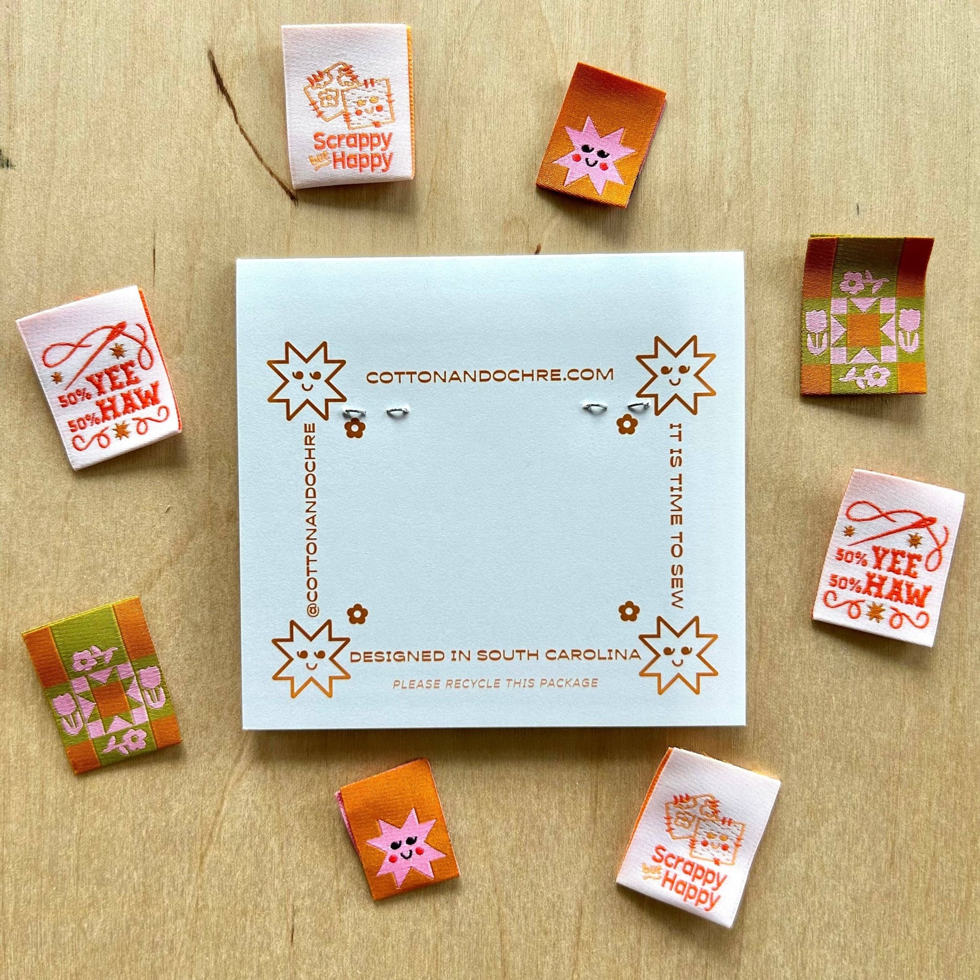 Quilty Pack Woven Labels - homesewn