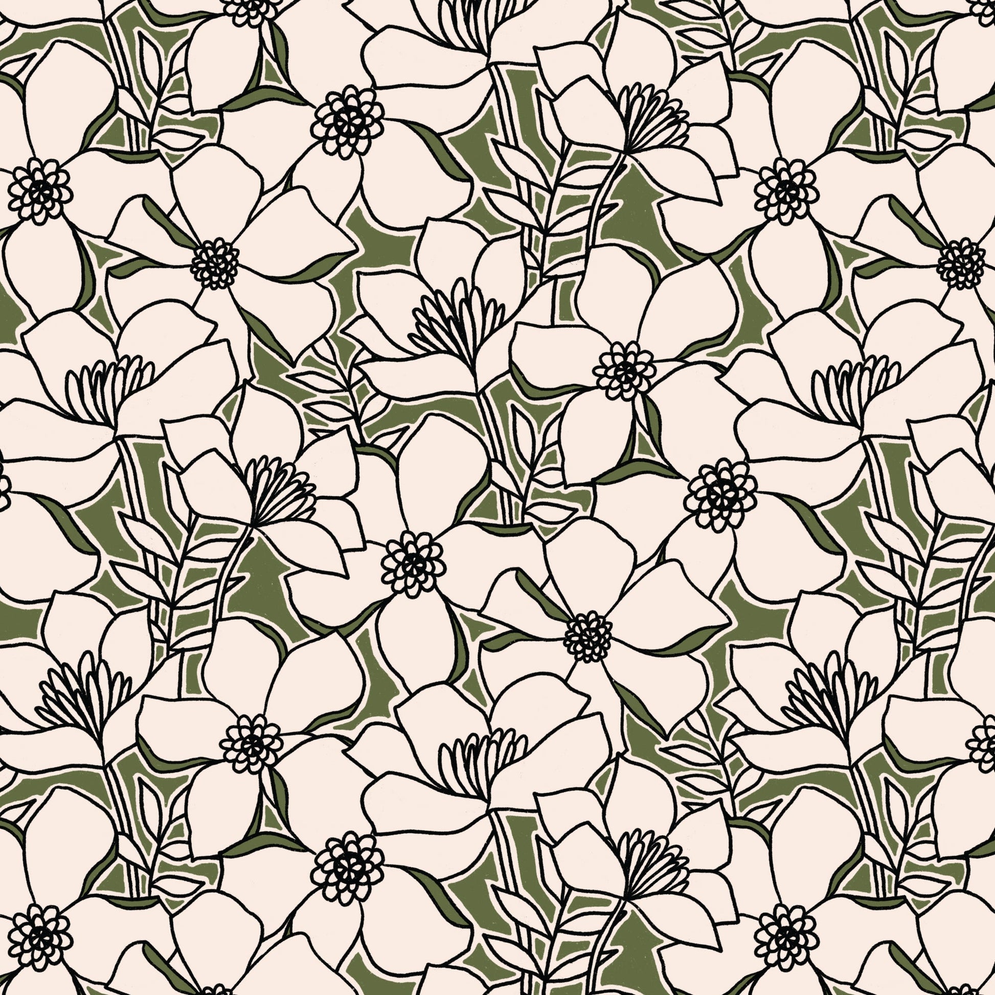Quinn - Marsh Havens - Cloud 9 ORGANIC QUILTING COTTON/POPLIN fabric - homesewn