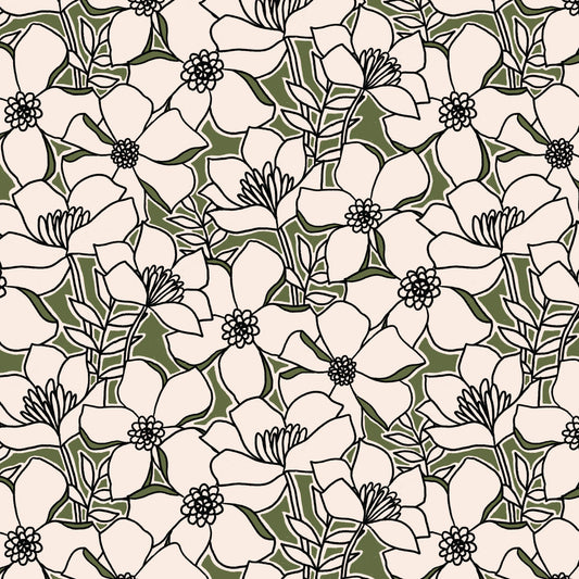 Quinn - Marsh Havens - Cloud 9 ORGANIC QUILTING COTTON/POPLIN fabric - homesewn