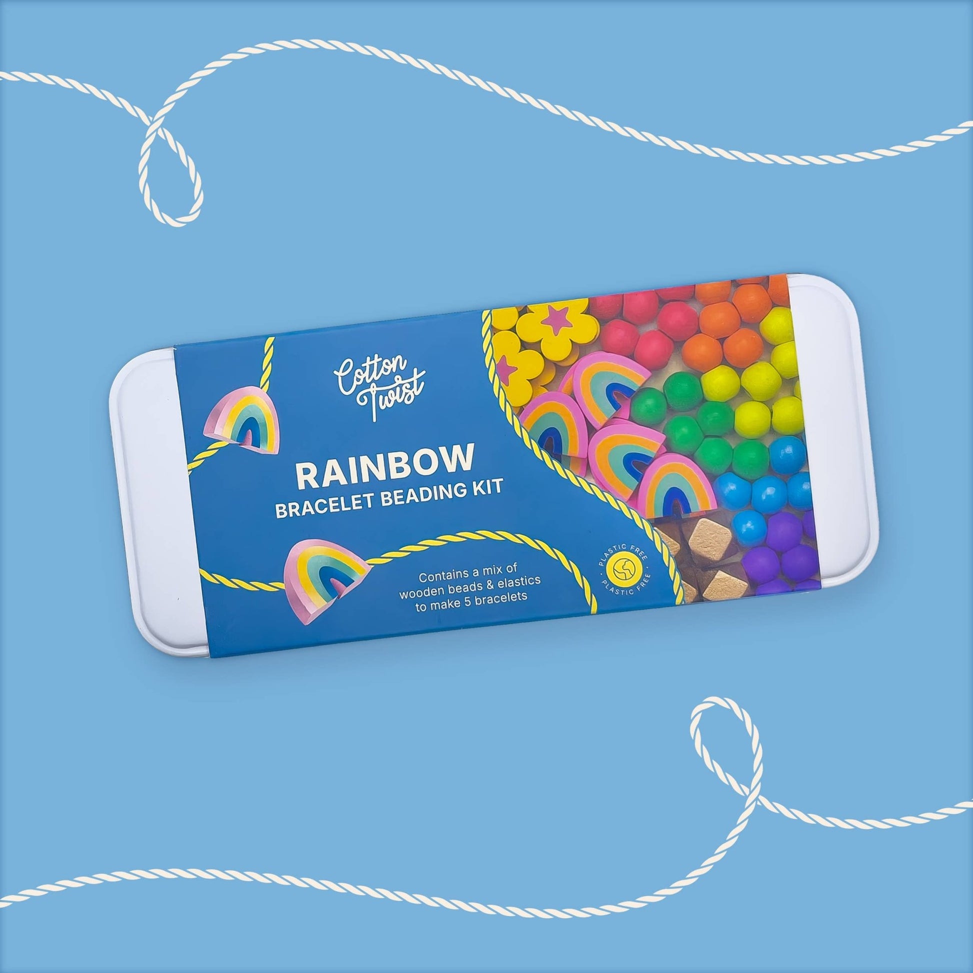 Rainbow Bracelet Bead Kit - homesewn