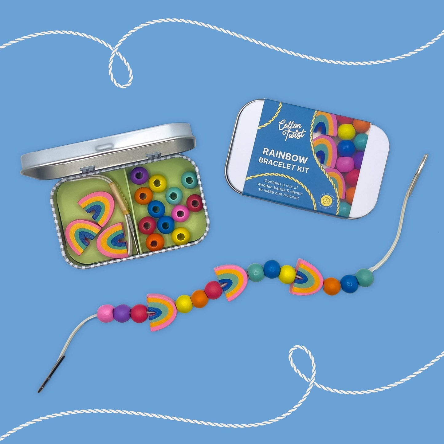 Rainbow Bracelet Gift Kit - homesewn