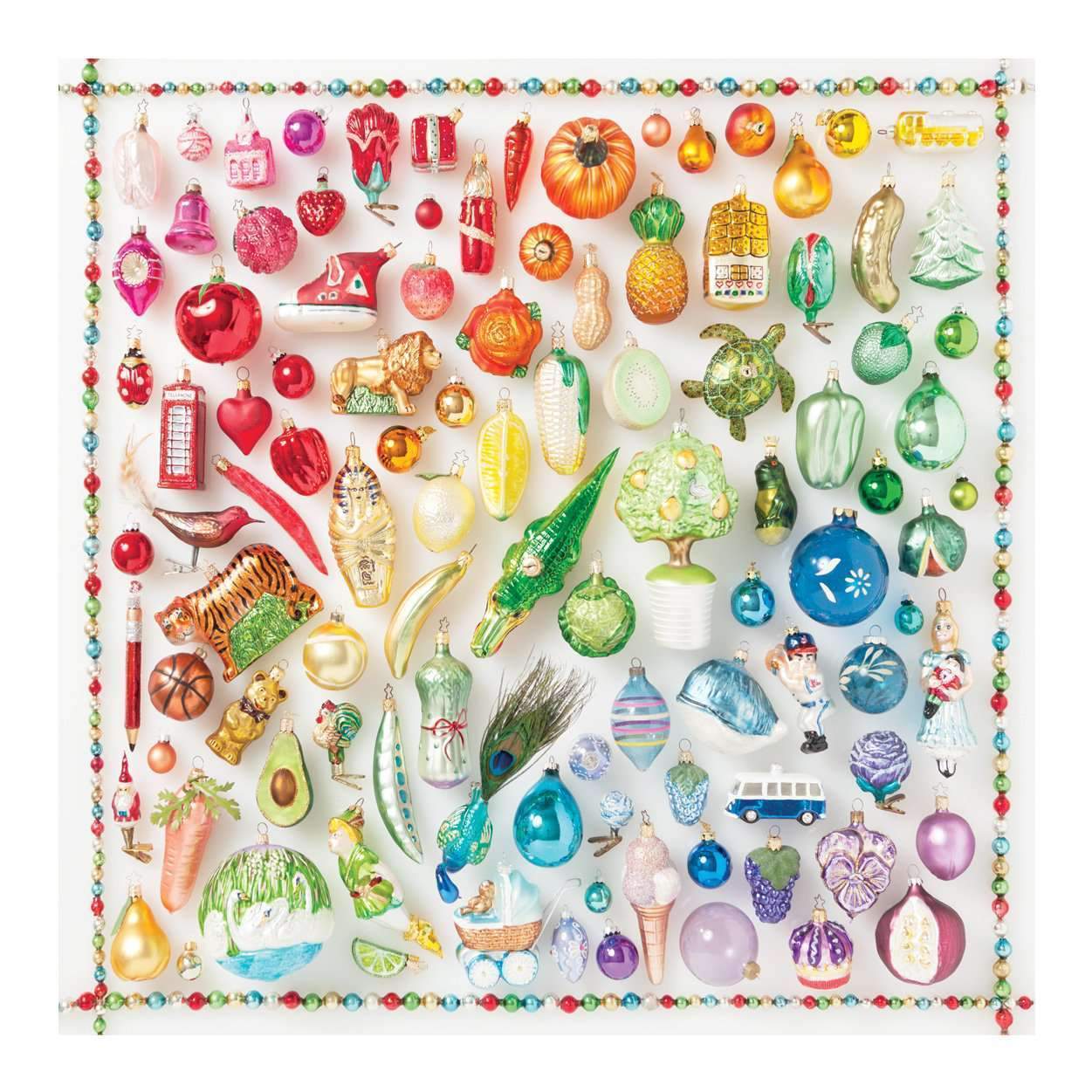 Rainbow Ornaments 500 Piece Puzzle - homesewn