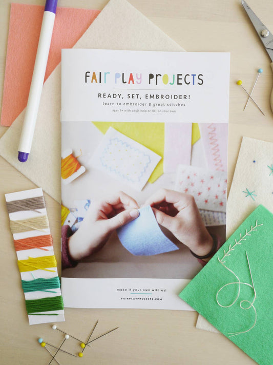 Read, Set... Embroider! Booklet - homesewn