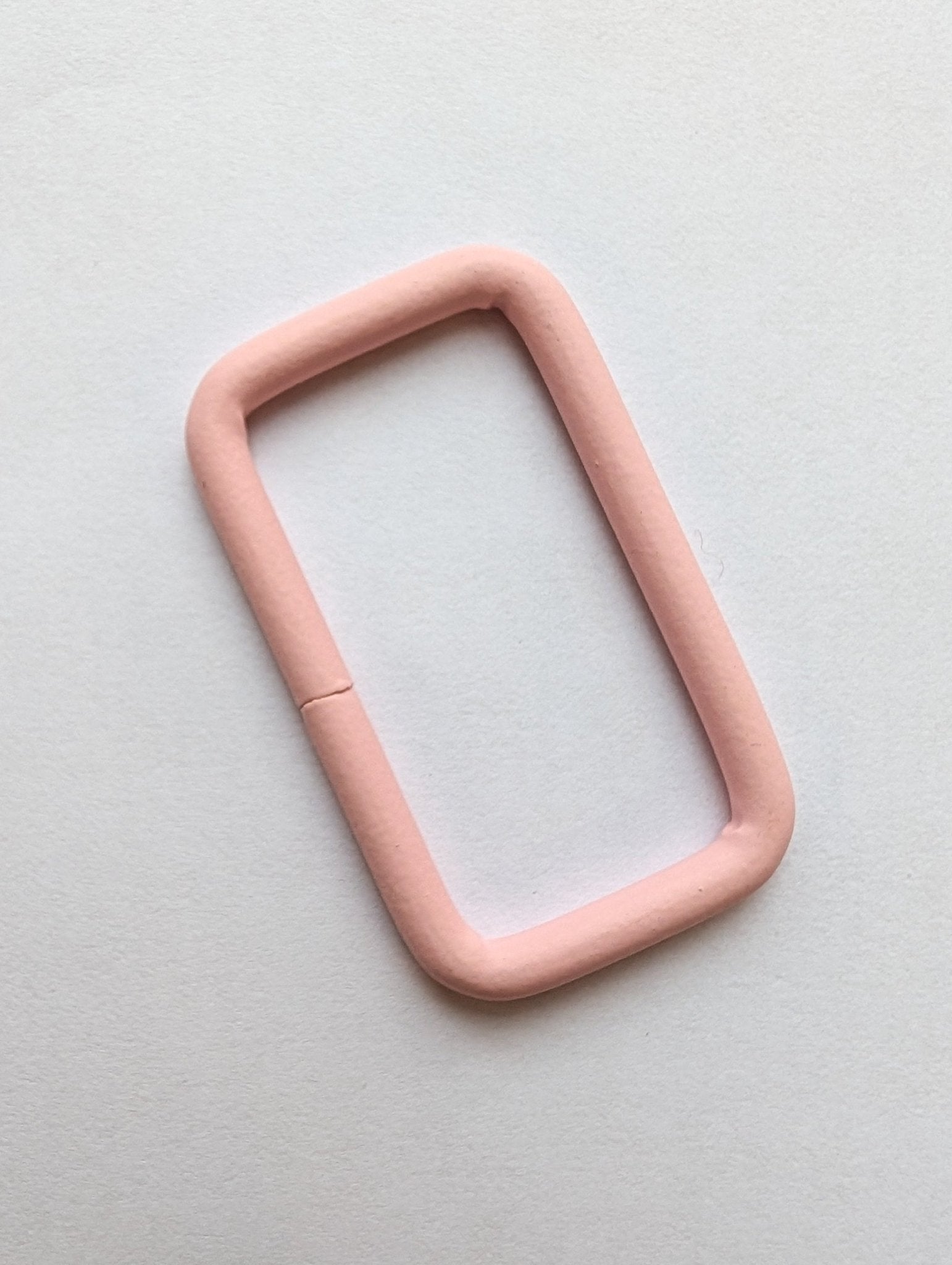 Rectangle Ring - Matte Colored Bag Hardware - homesewn