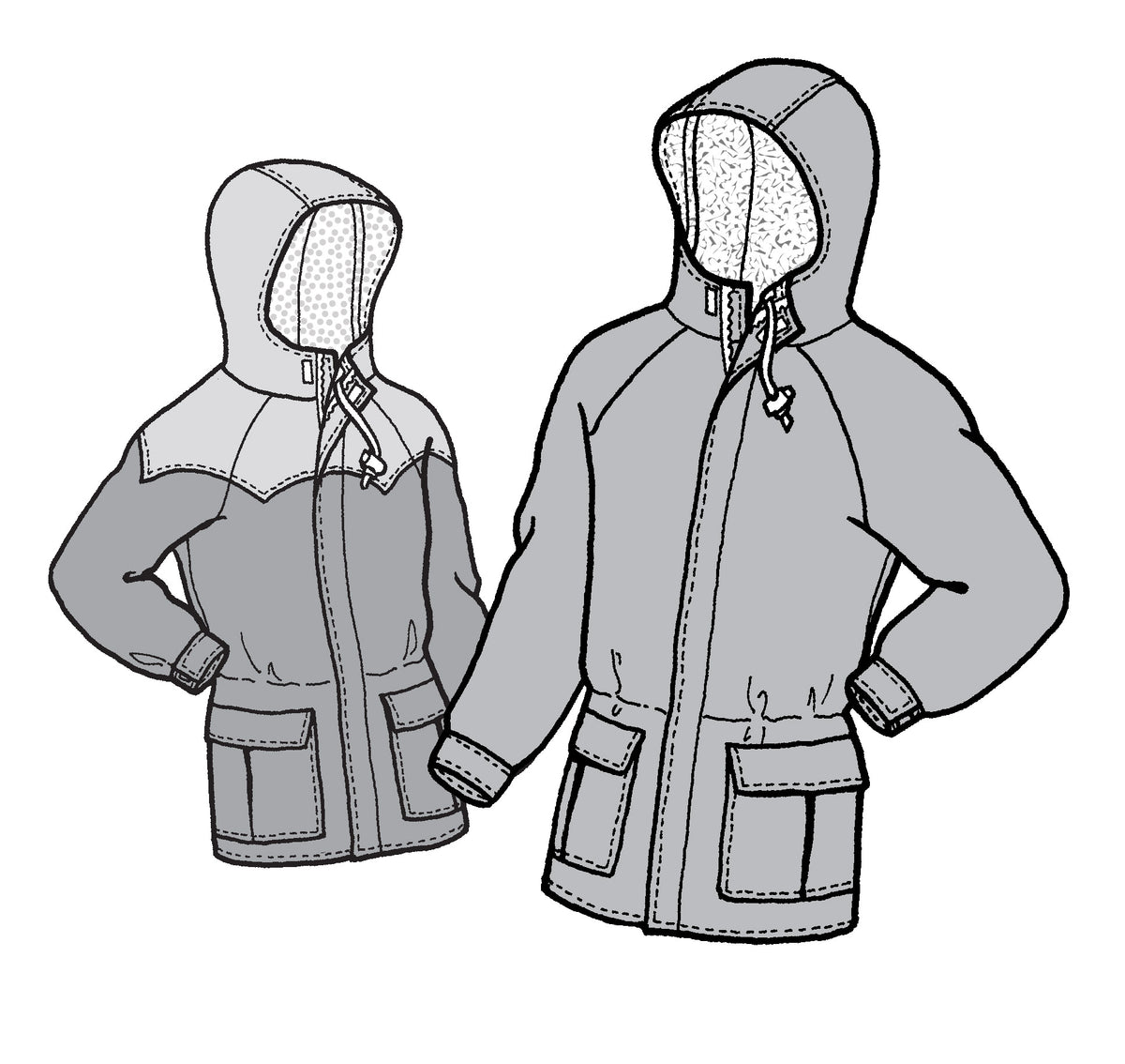 122 – Adult's Oregon Jacket Pattern