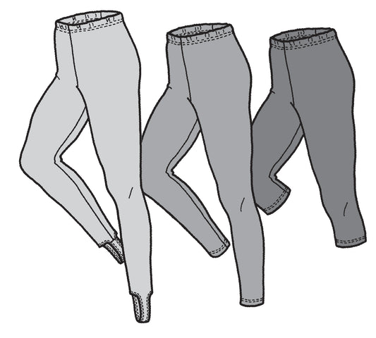 406 – Adult's Sport Tights Pattern