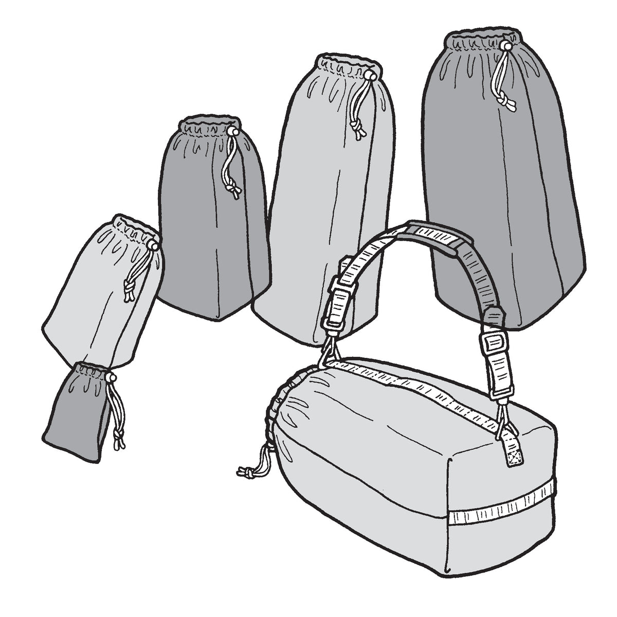 544 – All That Stuff - Stuff Sacks Pattern