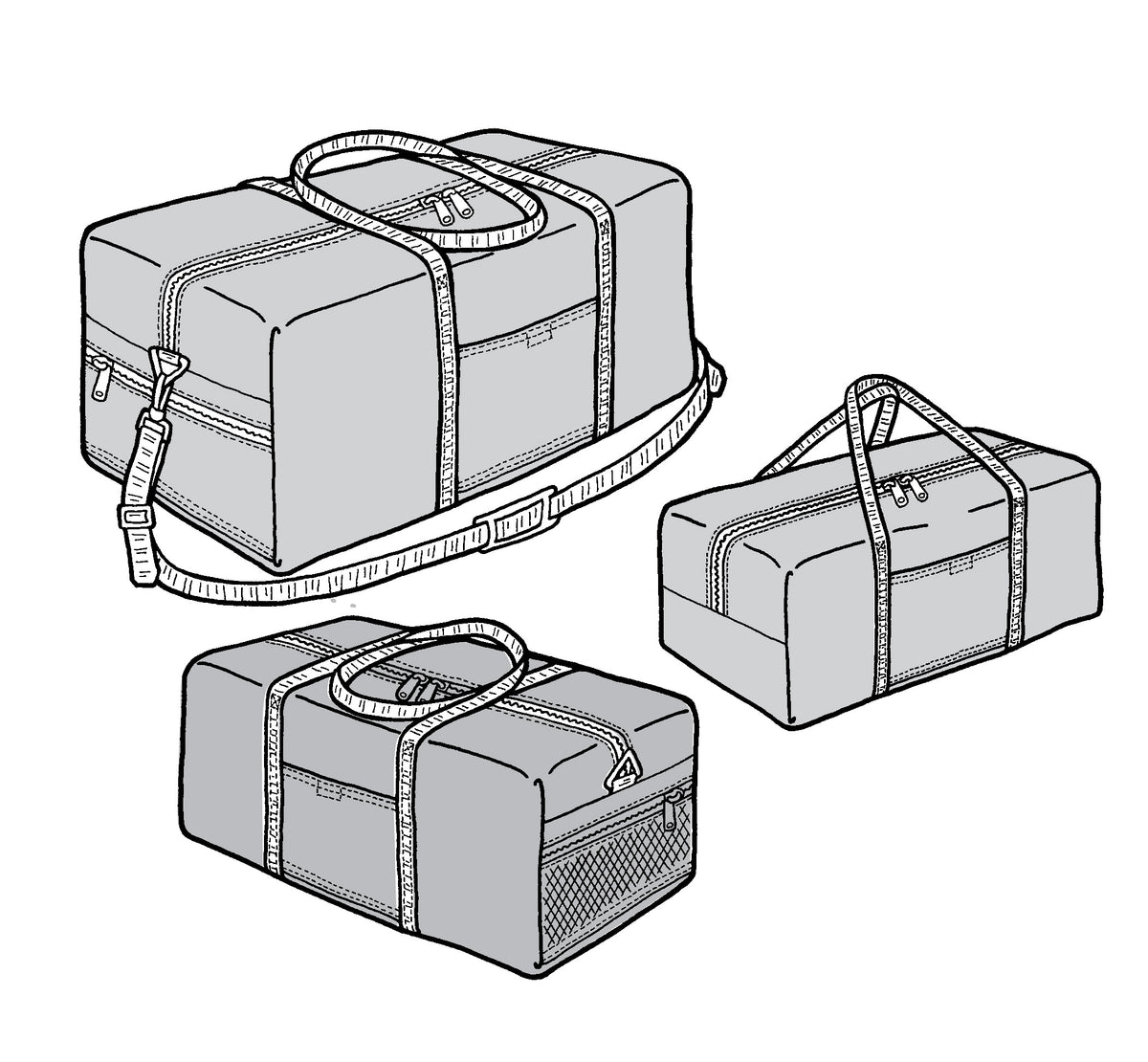 551 – Duffel or Gym Bag Pattern
