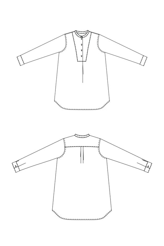 NIVEN Shirt Dress XS-XXL