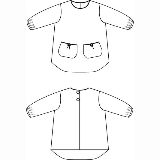 Bear Art Smock Pattern