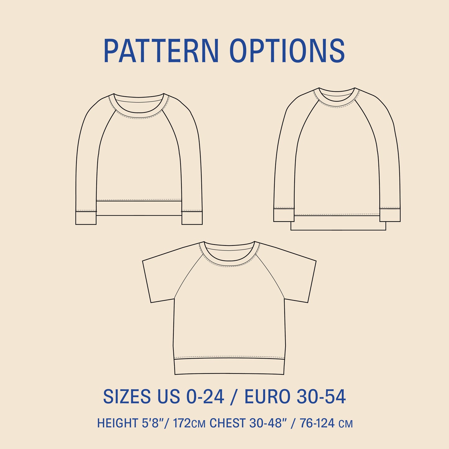 WBM Boxy raglan sweater 