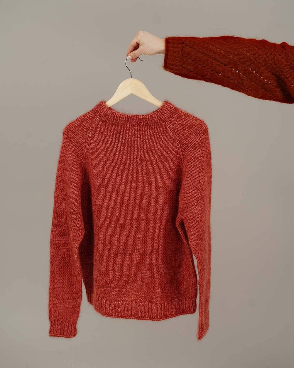 Chunky Easy Peasy sweater by Önling, knitting pattern Knitting patterns Önling - Katrine Hannibal