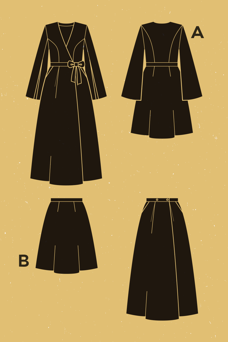 Circée Dress + Skirt Pattern