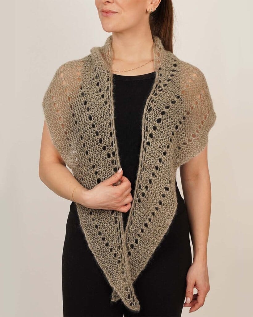 Easy Peasy Chunky Cloud Scarf, strikkeopskrift