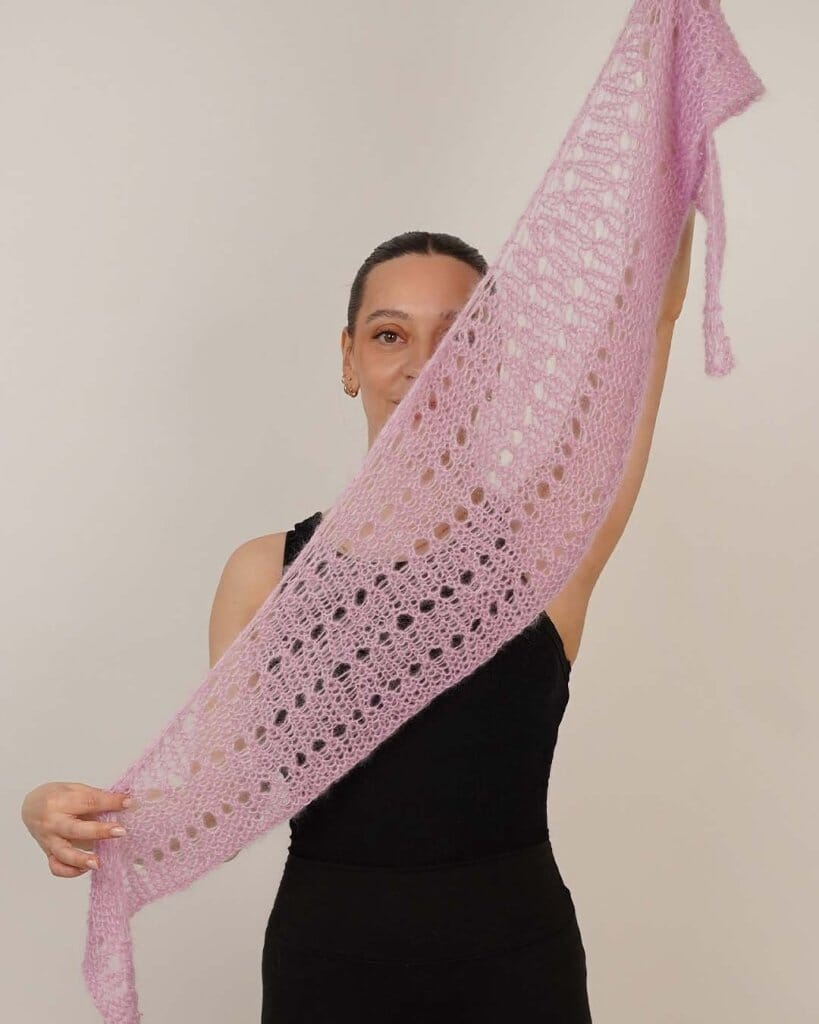 Easy Peasy Chunky Cloud Scarf, strikkeopskrift