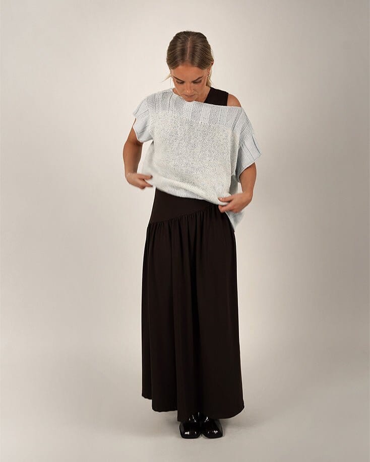 Easy Peasy Rose Tee, No 21 + 14 strikkekit