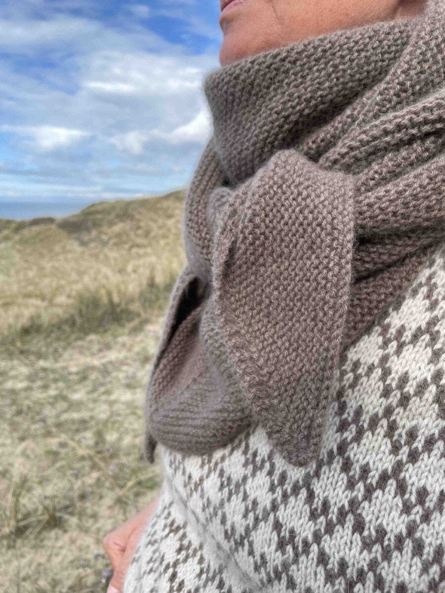 Easy Peasy triangular shawl by Önling, knitting pattern Knitting patterns Önling