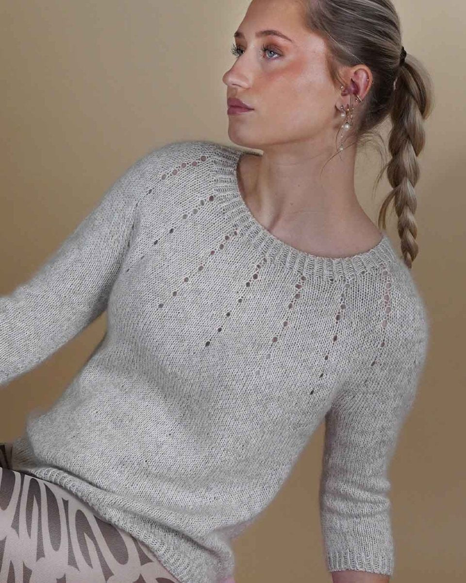 Emily sweater by Önling, No 21 + No 10 kit Knitting kits Önling - Katrine Hannibal