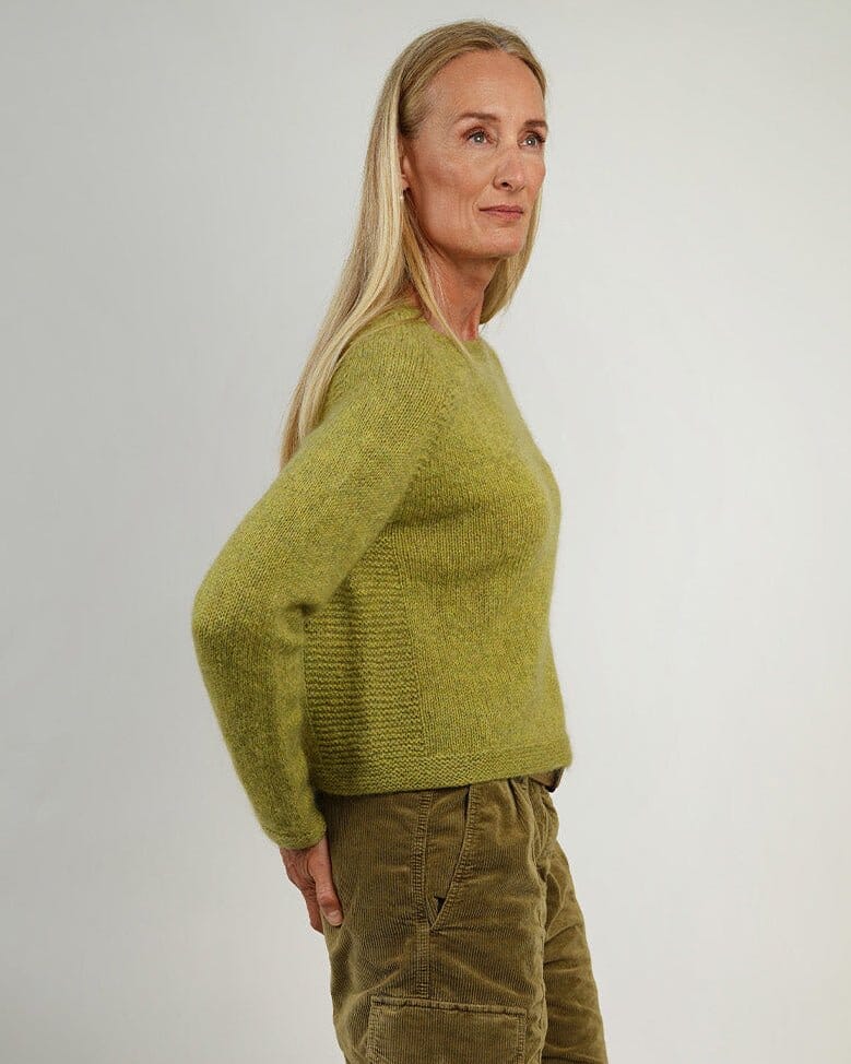 Esmeralda Sweater by Katrine Hannibal, No 20 + Silk mohair knitting kit
