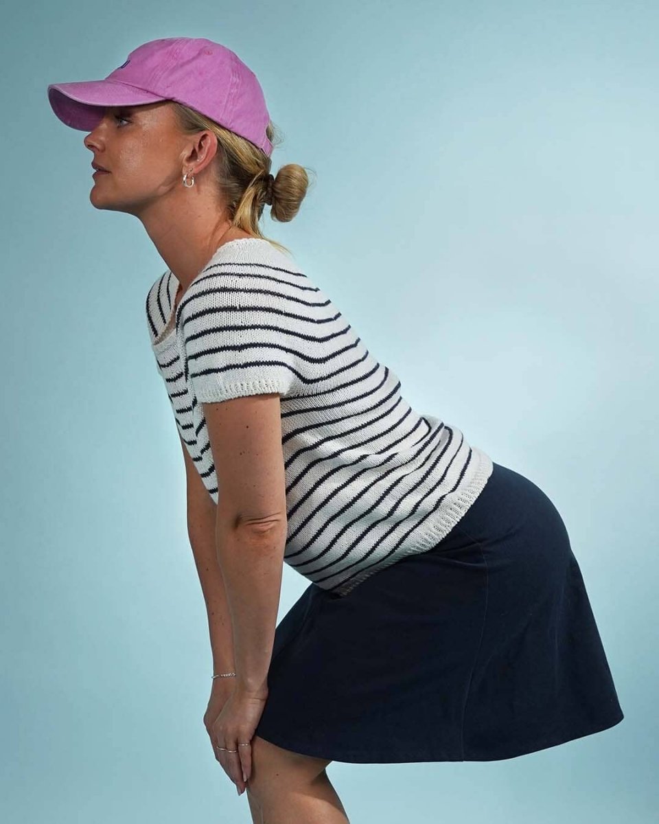 Esther's Striped Summer Top, knitting pattern Knitting patterns Önling - Katrine Hannibal