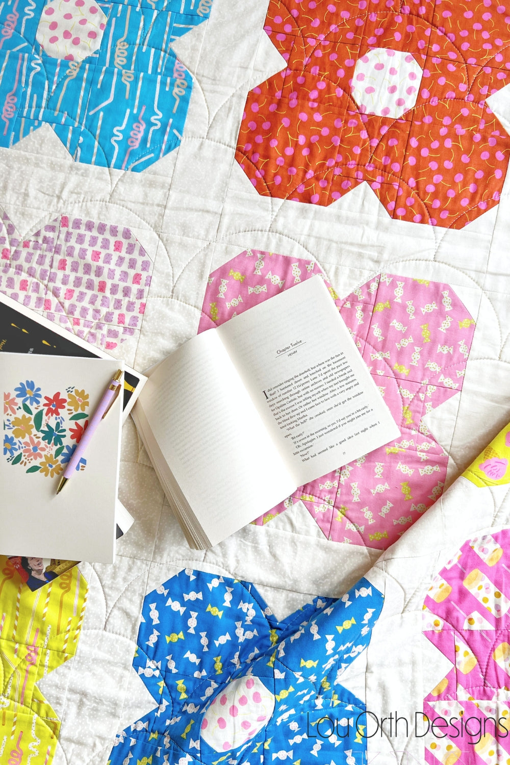 Flower Friends Quilt pattern