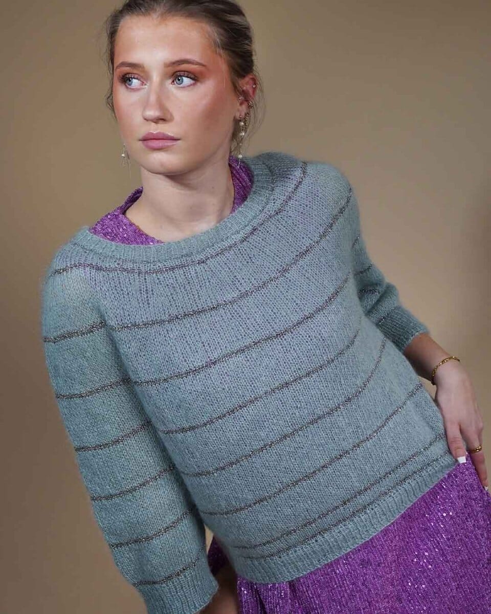 Fluffy Fluffy sweater by Önling, knitting pattern