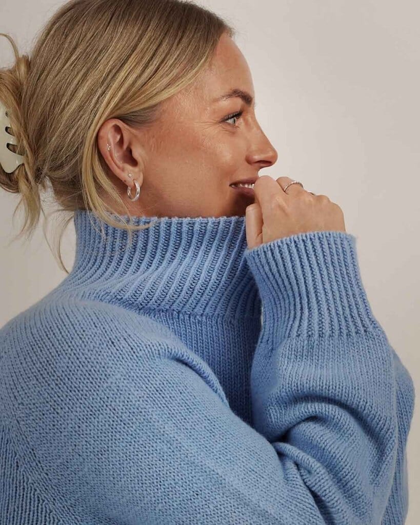 Frederikke Sweater, No 3 strikkekit