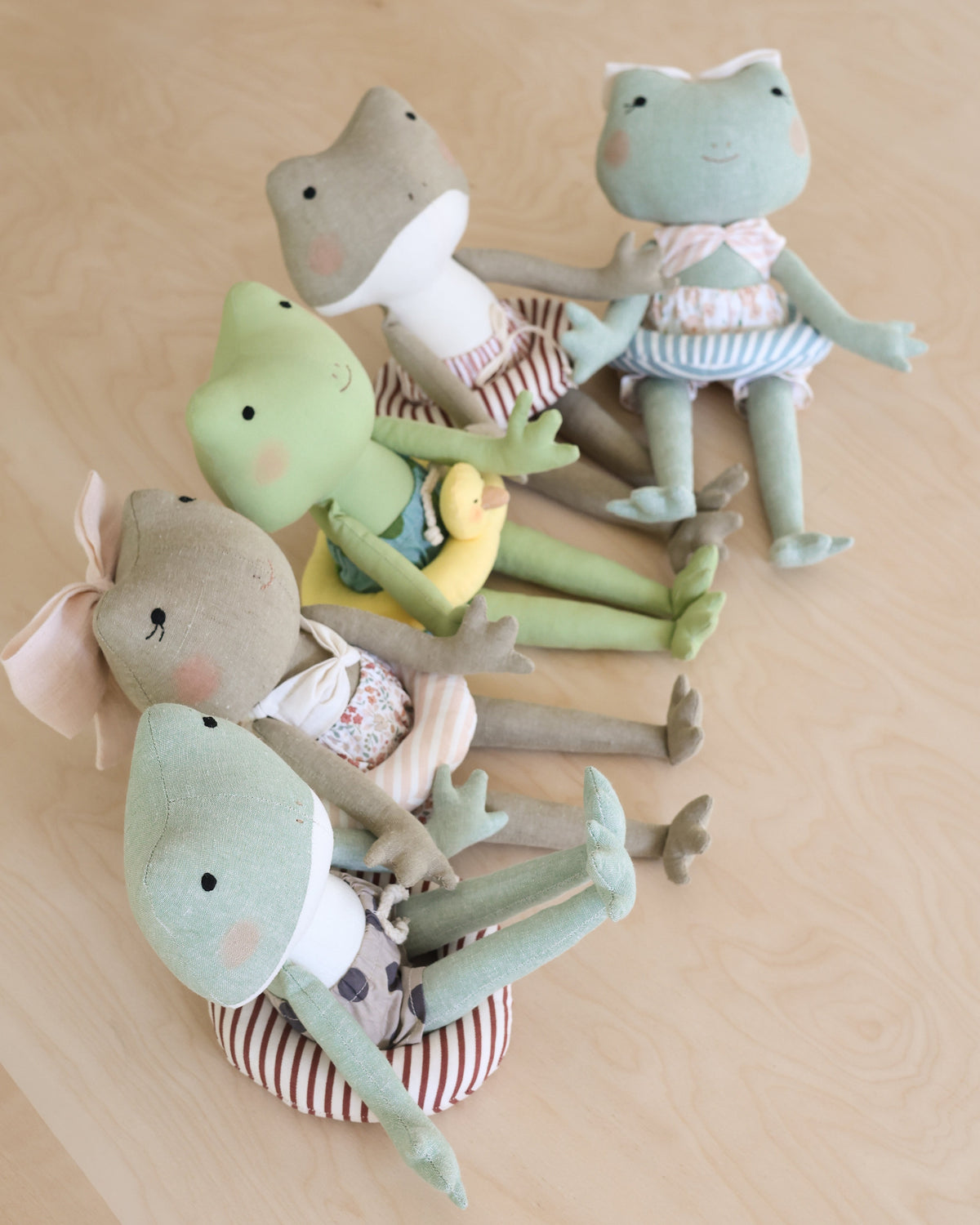 Frog Soft Toy Sewing Pattern