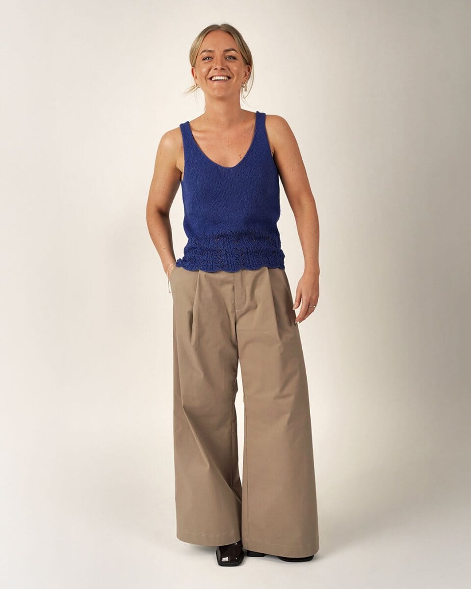 Fryd top by Önling, No 12 knitting kit