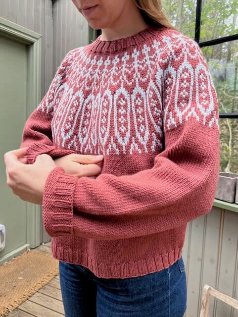 Gerdur Icelandic Sweater, No 3 knitting kit
