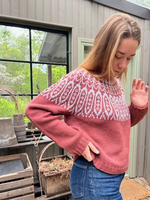 Gerdur Icelandic Sweater, No 3 knitting kit