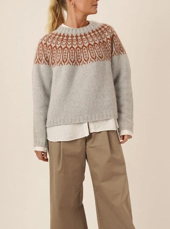 Gerdur Icelandic Sweater, No 1 knitting kit