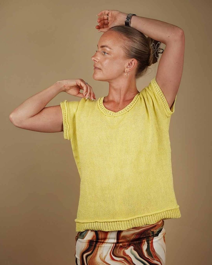 Gry top fra Önling, strikkeopskrift Strikkeopskrift Önling - Katrine Hannibal