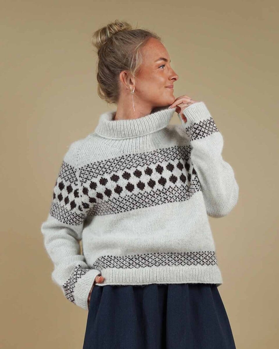 Gudrun Faroese Sweater, knitting pattern