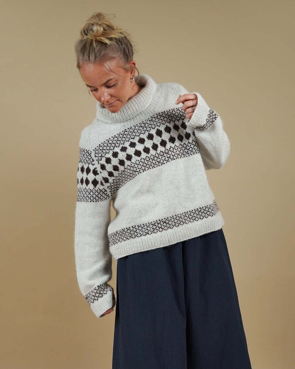 Gudrun Faroese Sweater, knitting pattern
