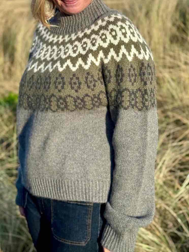 Isling Icelandic sweater by Önling, knitting pattern