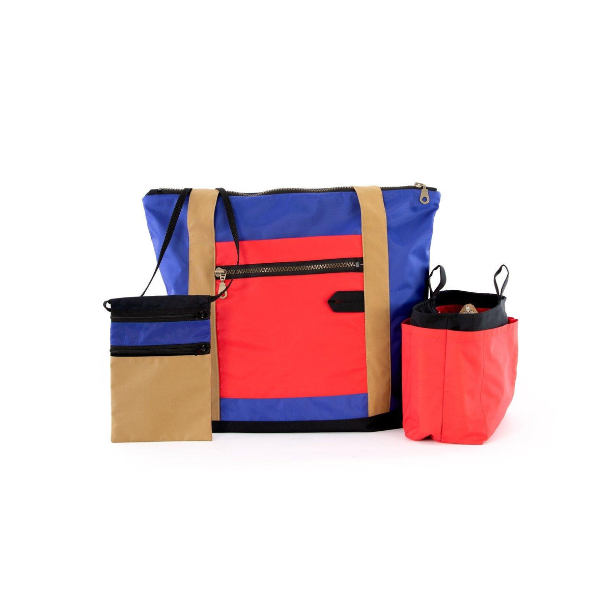 GALAXIE 3 - JET Travel Pouch, SUPERNOVA Tote (SMALL), ECLIPSE Organizer (SMALL)