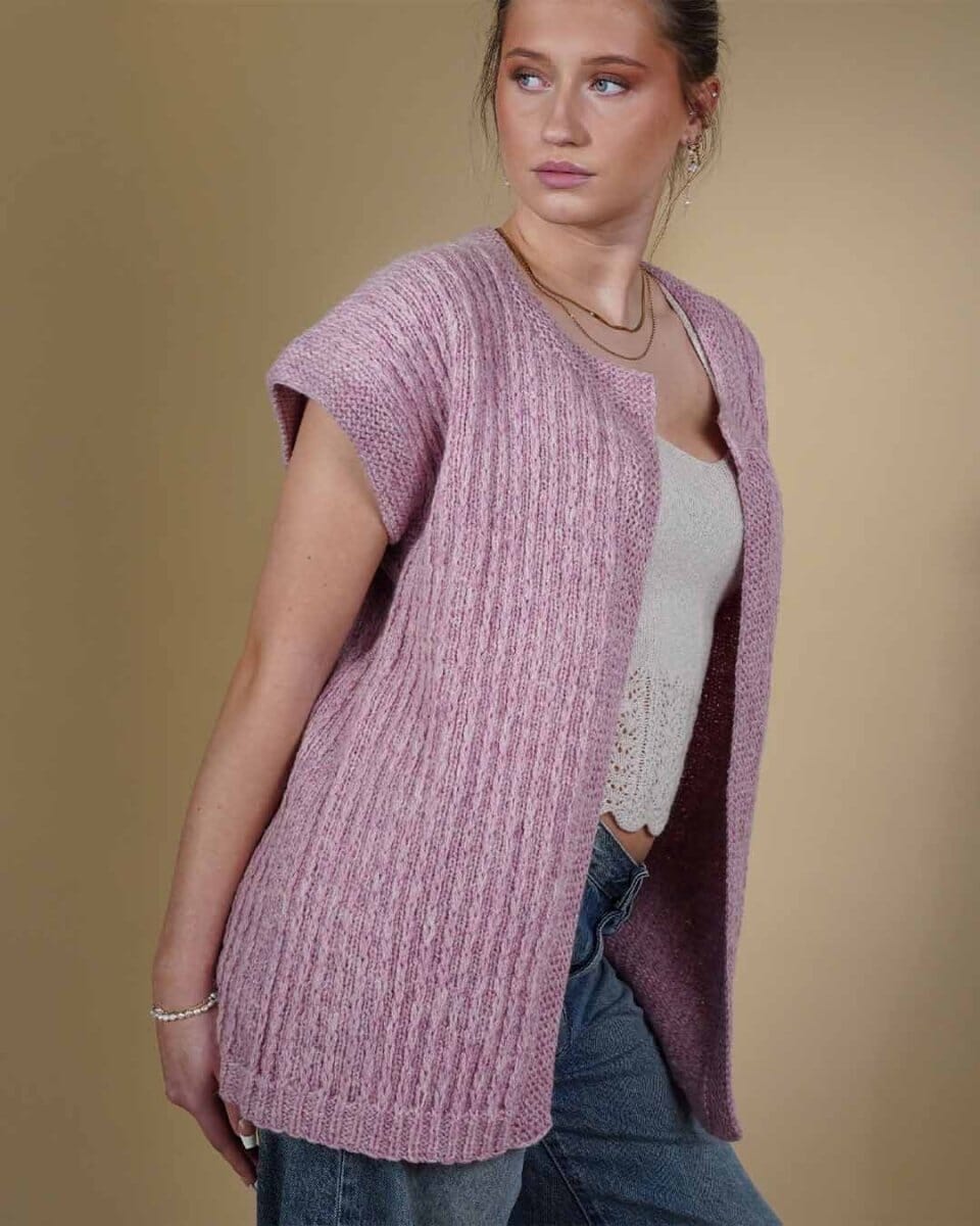 Links Vest by Hanne Falkenberg, knitting pattern
