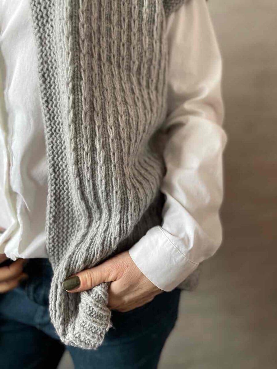 Links Vest by Hanne Falkenberg, knitting pattern
