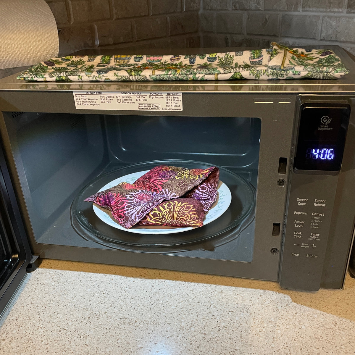 Microwave Heat Pack and Cover