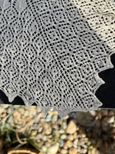 Mrs H's Summer Shawl by Önling, knitting pattern