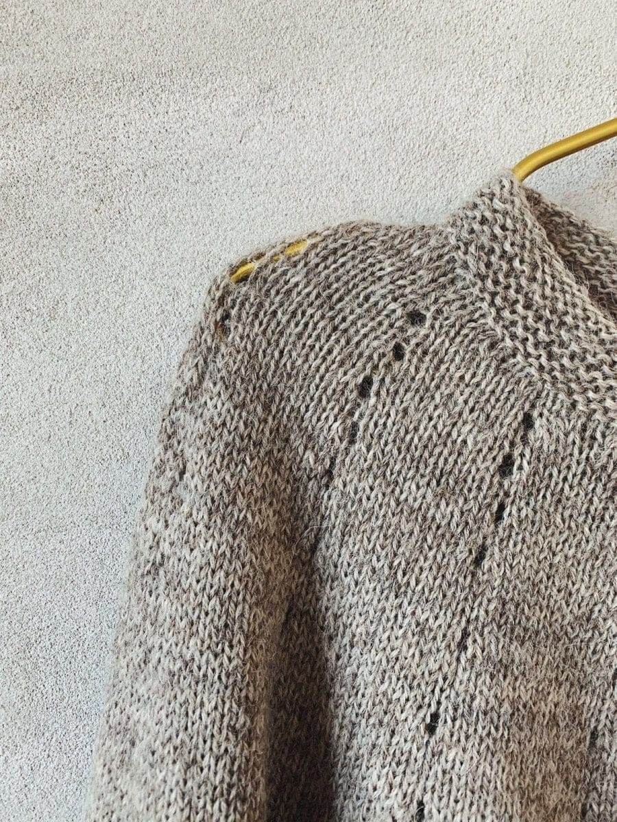 Axis sweater by Önling, knitting pattern