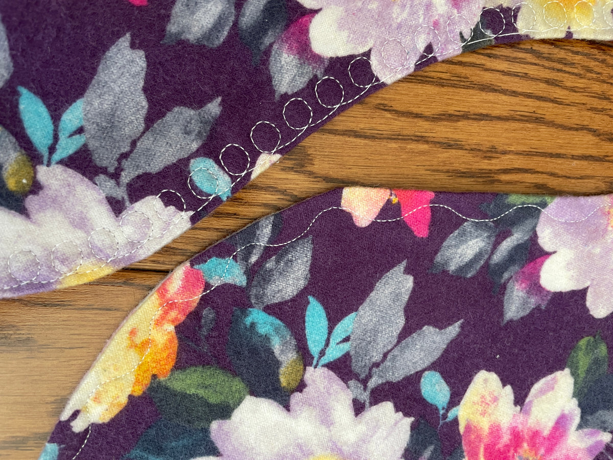 Receiving Blanket and Burp Cloth