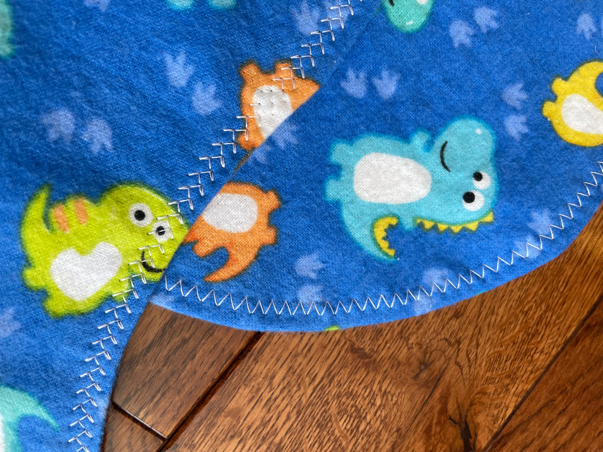Receiving Blanket and Burp Cloth