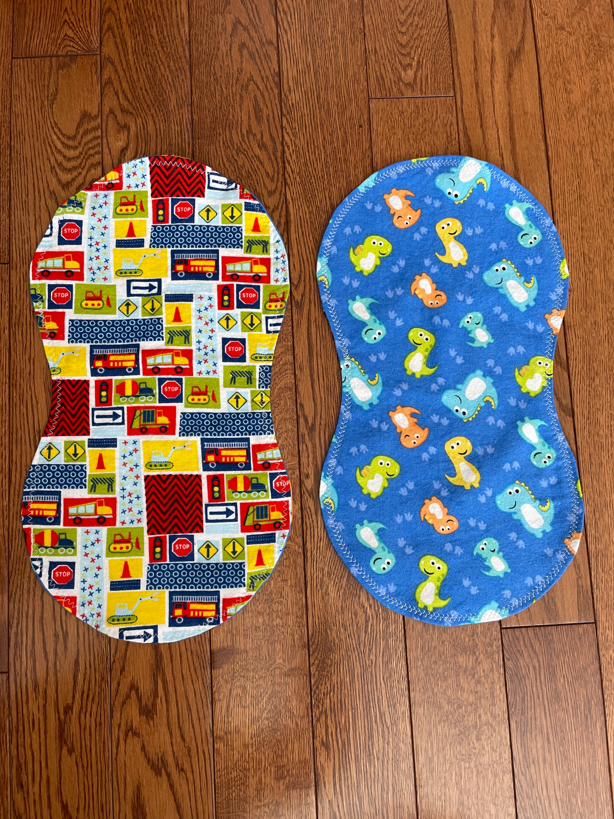 Receiving Blanket and Burp Cloth