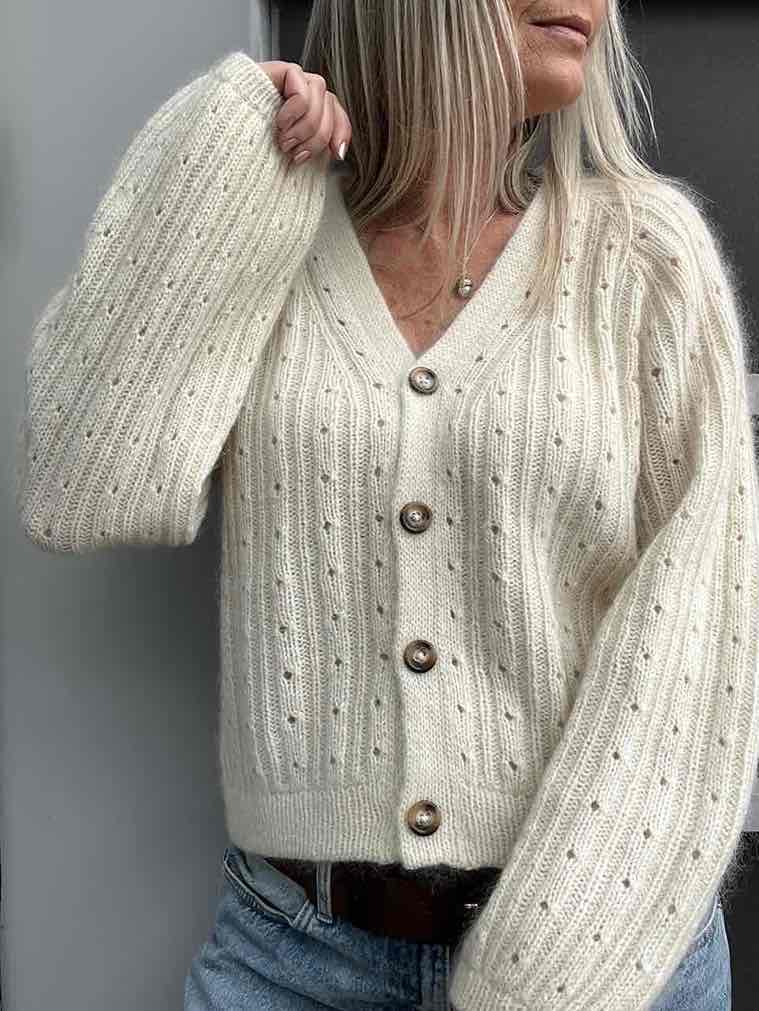 SKELET Rikke cardigan No 1 by Rikke Jönsson, knitting pattern (UK, DE, SE, NO) Knitting patterns Rikke Jönsson