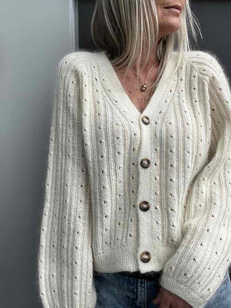 SKELET Rikke cardigan No 1 by Rikke Jönsson, knitting pattern (UK, DE, SE, NO) Knitting patterns Rikke Jönsson