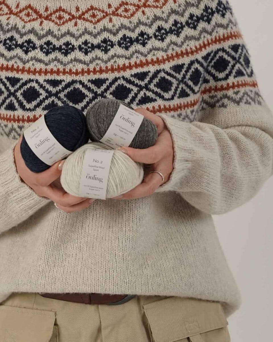 Sirid Faroese Sweater, knitting pattern