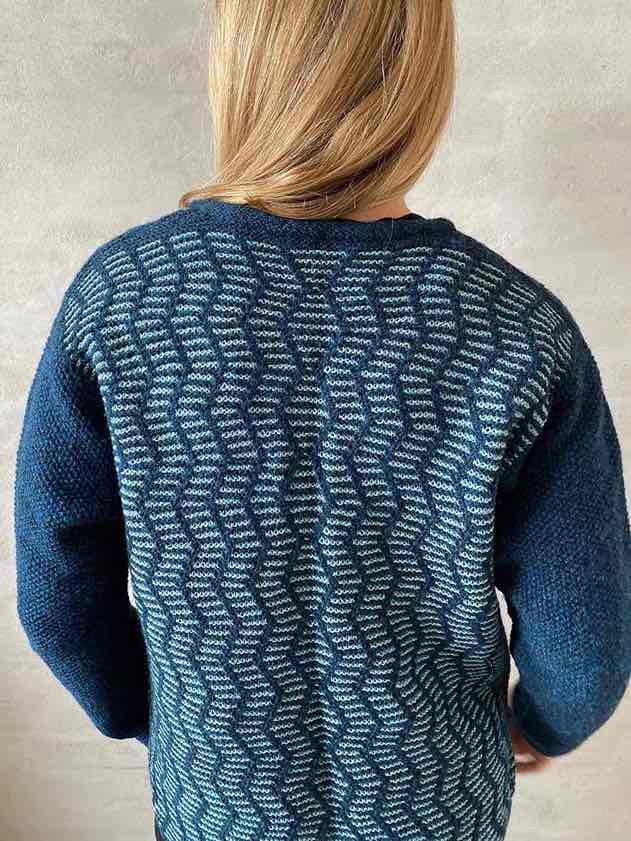 Sofi - combi jacket by Hanne Falkenberg, knitting pattern Knitting patterns Hanne Falkenberg