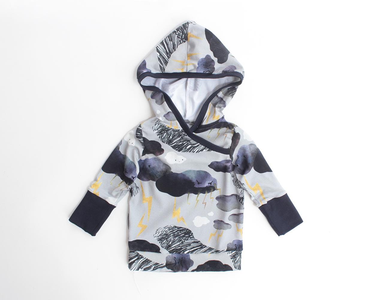 Stormy Hooded T-Shirt & Sweatshirt Pattern
